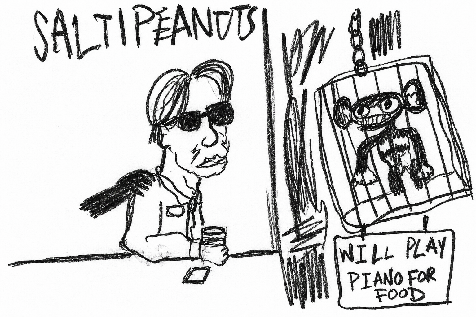"Untitled (Salt Peanuts) Print (Copy)